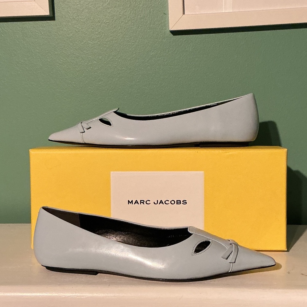 Marc Jacobs Sky Blue Kat Ballerina Flats EU 37